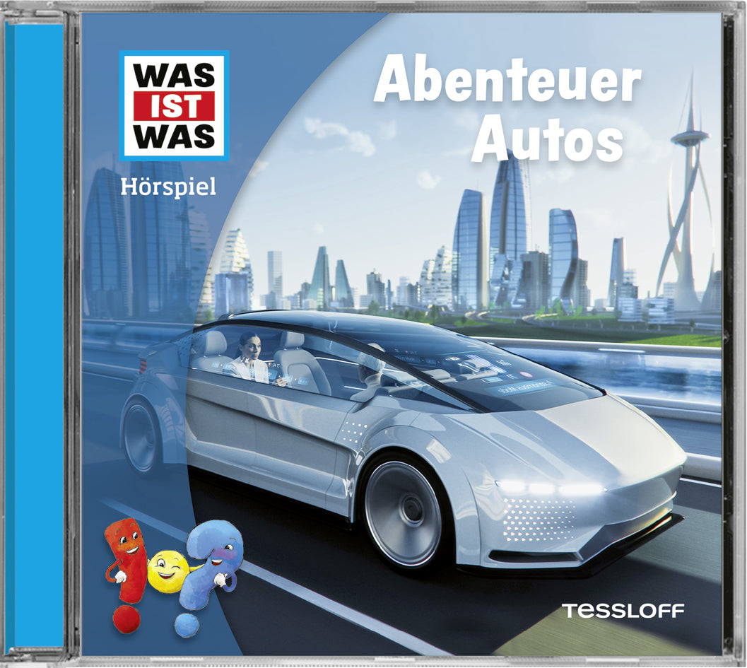 WAS IST WAS Hörspiel: Abenteuer Autos, Audio-CD (Jenny Alten)