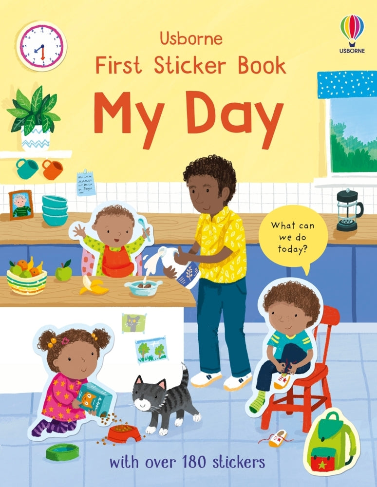First Sticker Book My Day (Holly Bathie)