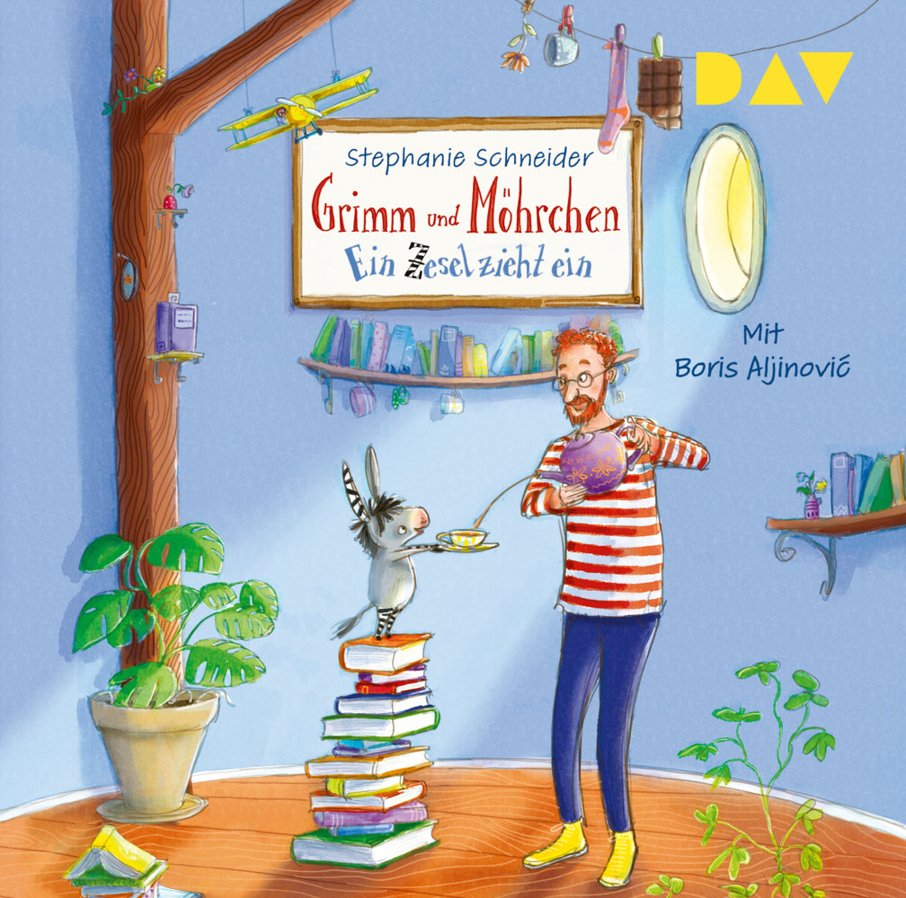 Grimm und Möhrchen - Teil 1: Ein Zesel zieht ein, 2 Audio-CD (Stephanie Schneider)