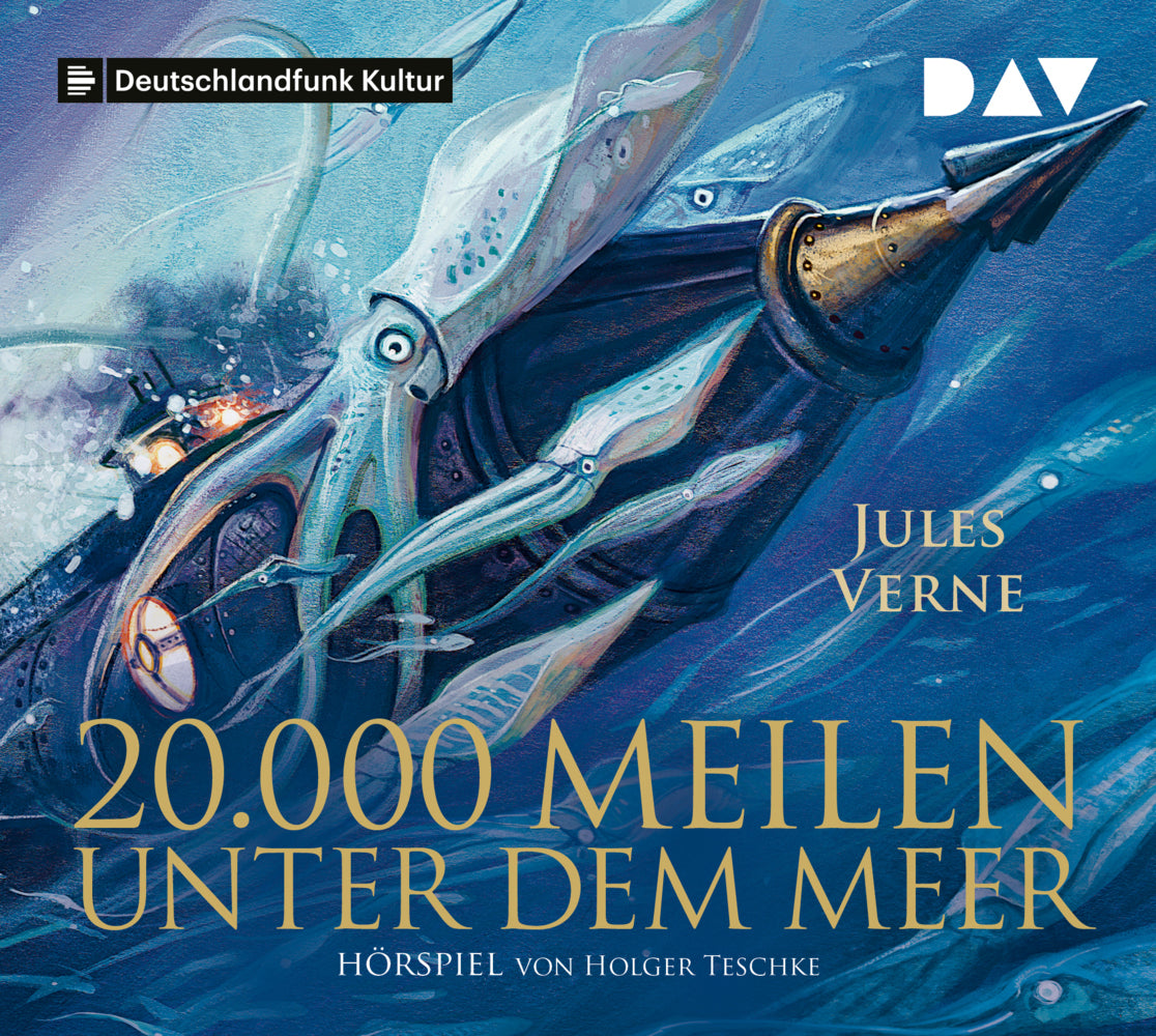 20.000 Meilen unter dem Meer, 1 Audio-CD (Jules Verne)