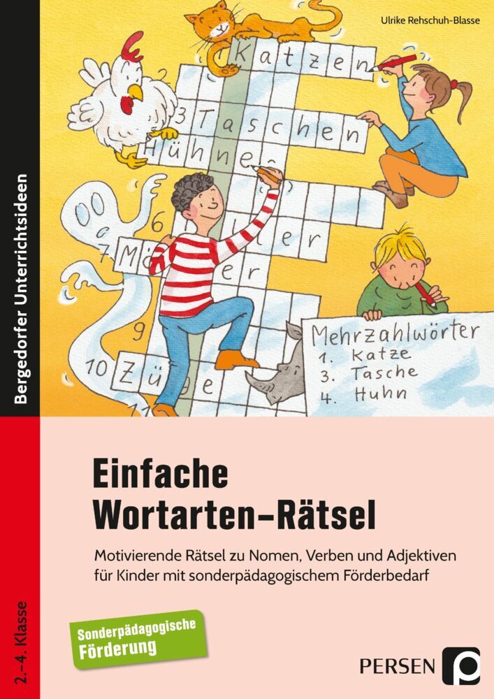 Einfache Wortarten-Rätsel (Ulrike Rehschuh-Blasse)