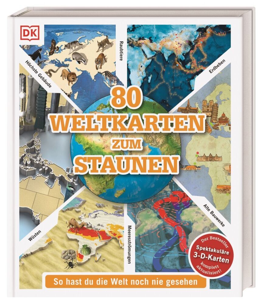 80 Weltkarten zum Staunen (Dk Verlag - Kids)