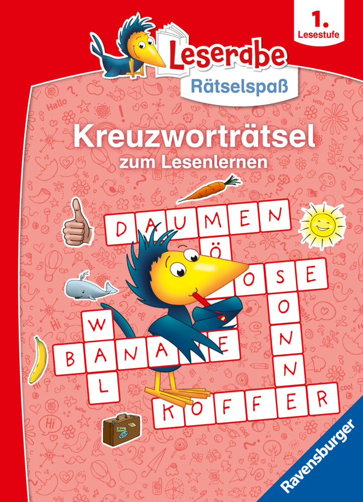 Leserabe Rätselspaß - Kreuzworträtsel zum Lesenlernen (1. Lesestufe) (Martine Richter)
