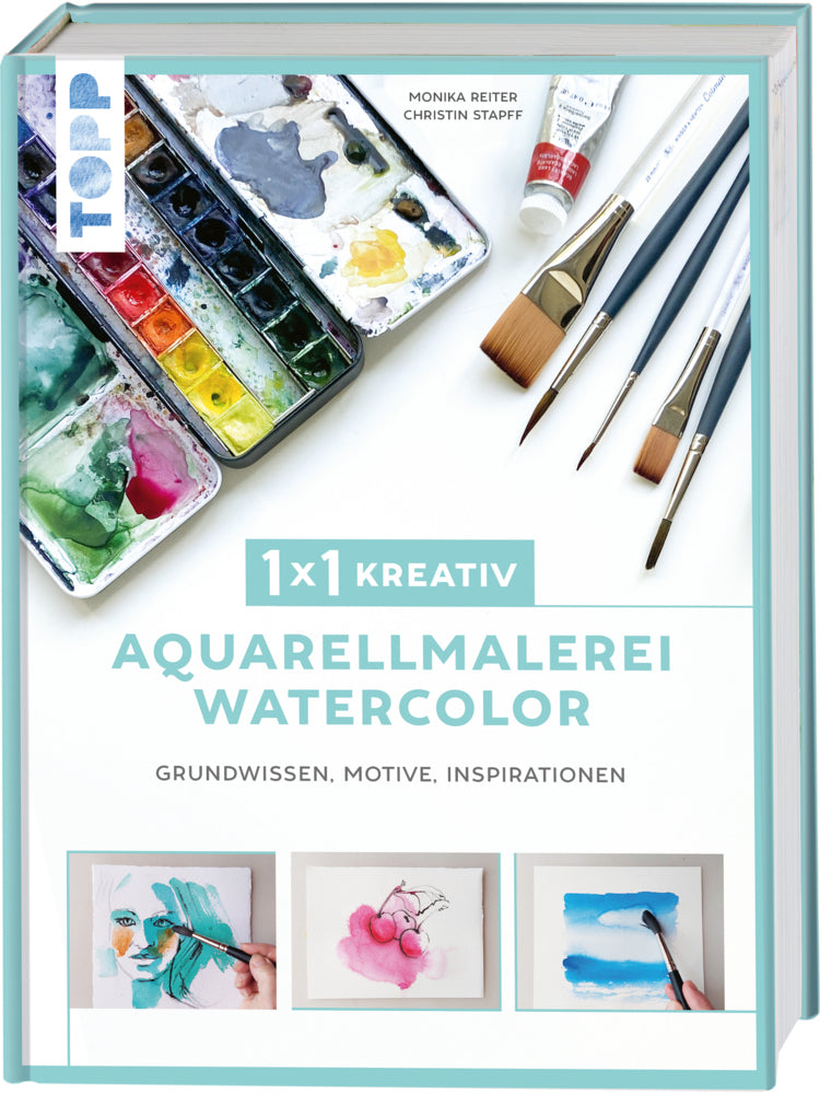 1x1 kreativ Aquarellmalerei/Watercolor (Monika Reiter)