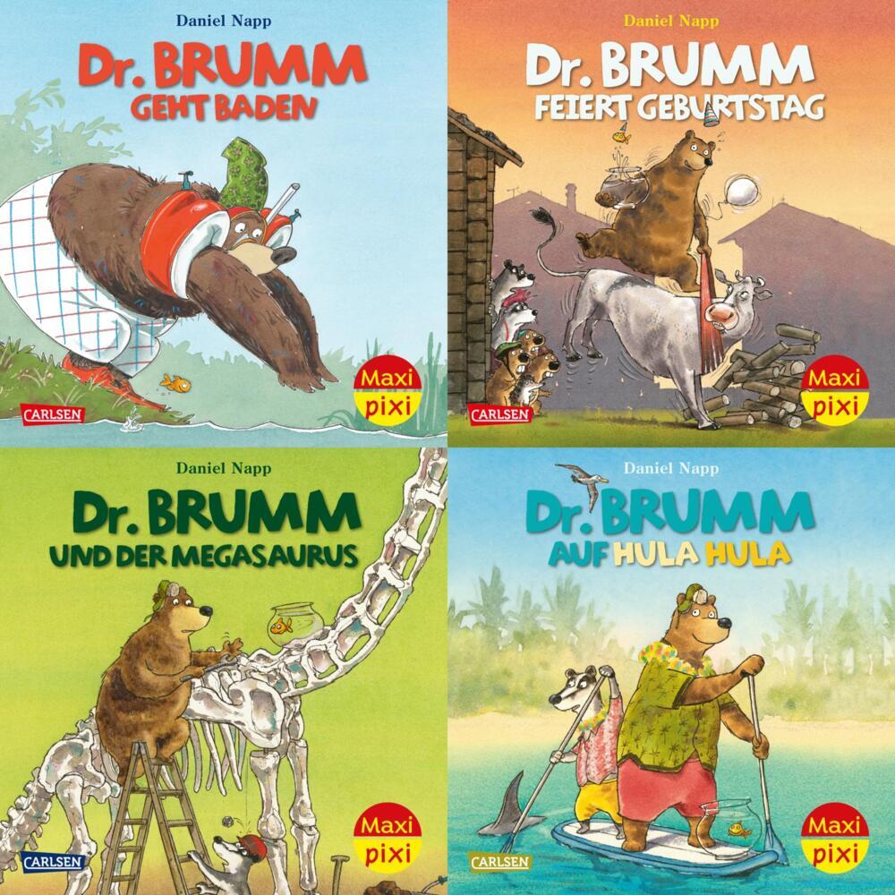 Maxi-Pixi-4er-Set 91: Neues von Dr. Brumm (4x1 Exemplar) (Daniel Napp)