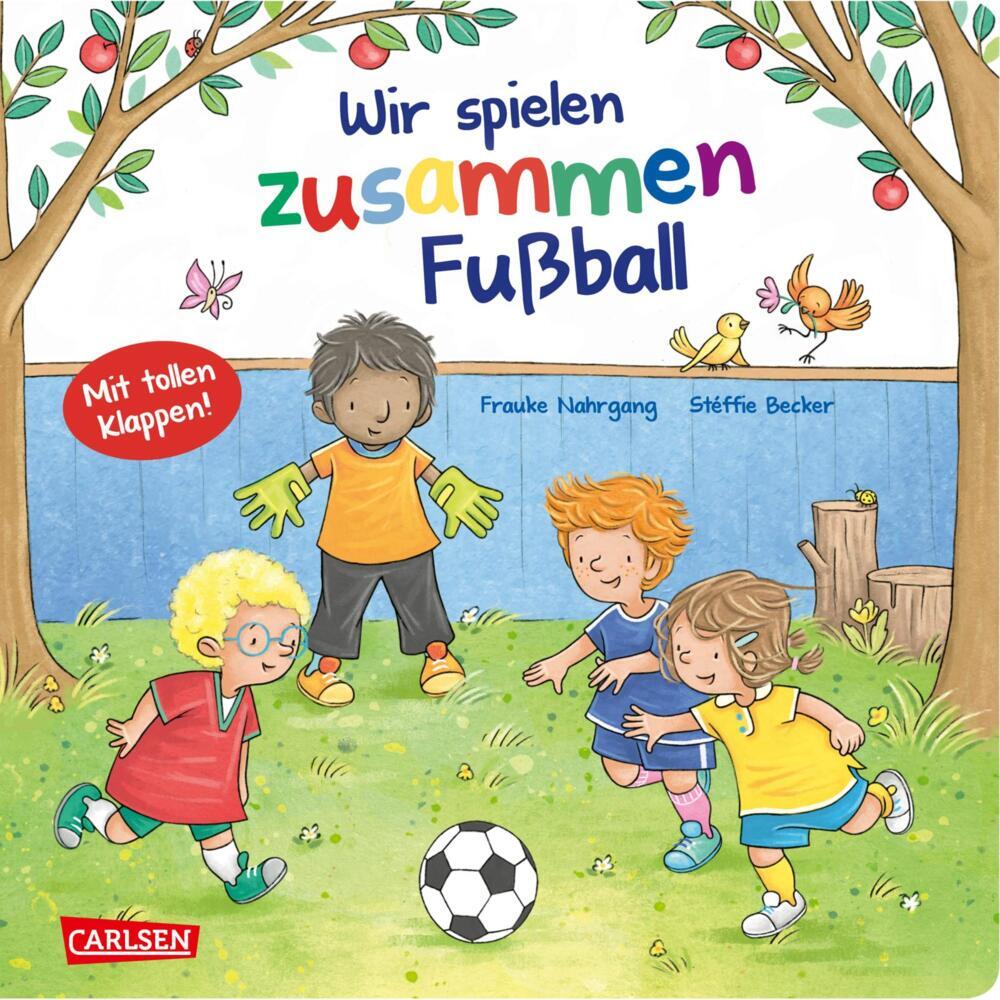 Wir spielen zusammen Fußball (Frauke Nahrgang)