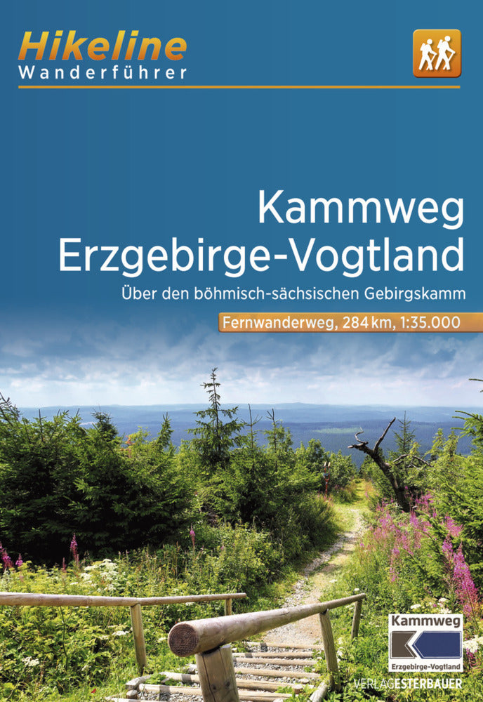 Fernwanderweg Kammweg - Erzgebirge-Vogtland (Esterbauer Verlag)