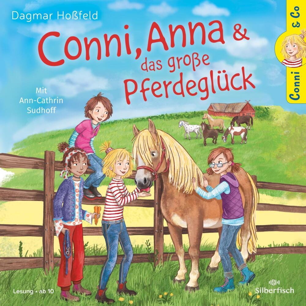 Conni, Anna und das große Pferdeglück, 2 Audio-CD (Dagmar Hoßfeld)