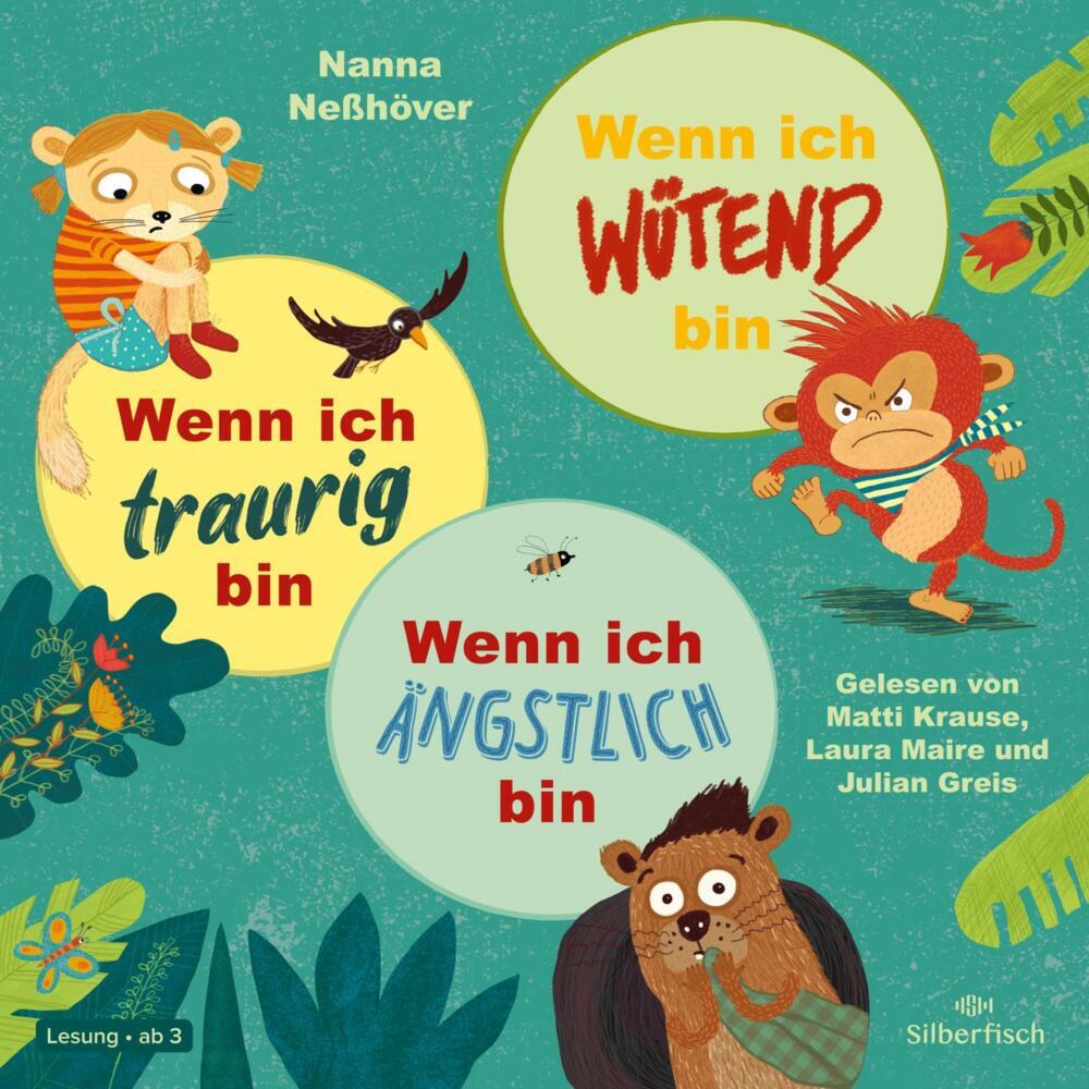 Wenn ich wütend bin, 1 Audio-CD (Nanna Neßhöver)