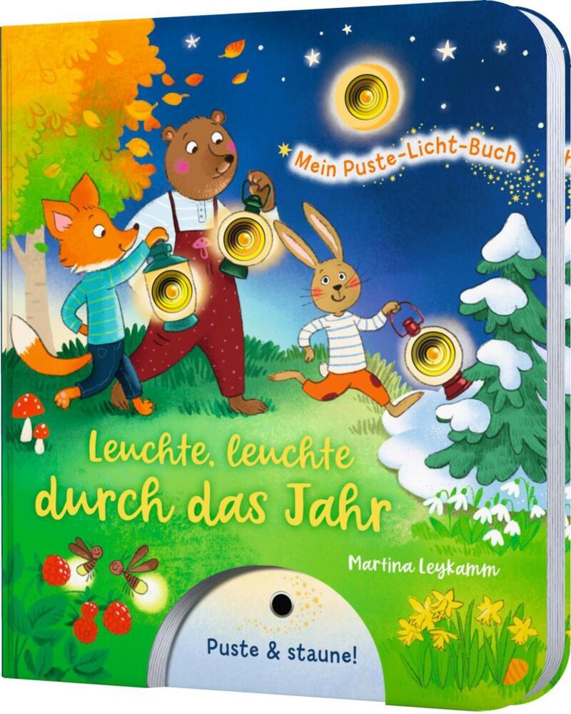 Mein Puste-Licht-Buch: Leuchte, leuchte durch das Jahr (Sylvia Tress)