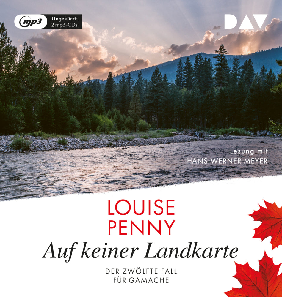 Auf keiner Landkarte. Der zwölfte Fall für Gamache, 2 Audio-CD, 2 MP3 (Louise Penny)