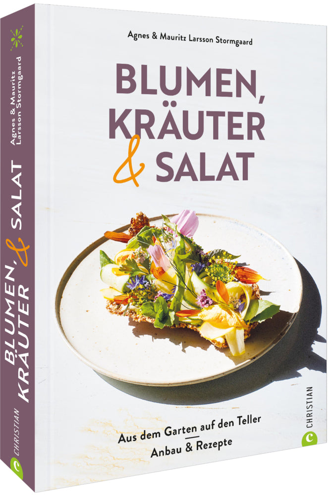 Blumen, Kräuter und Salat (Agnes Larsson Stormgaard)