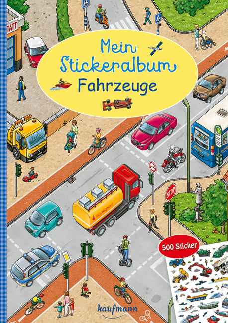 Mein Stickeralbum Fahrzeuge (Laura Lamping)