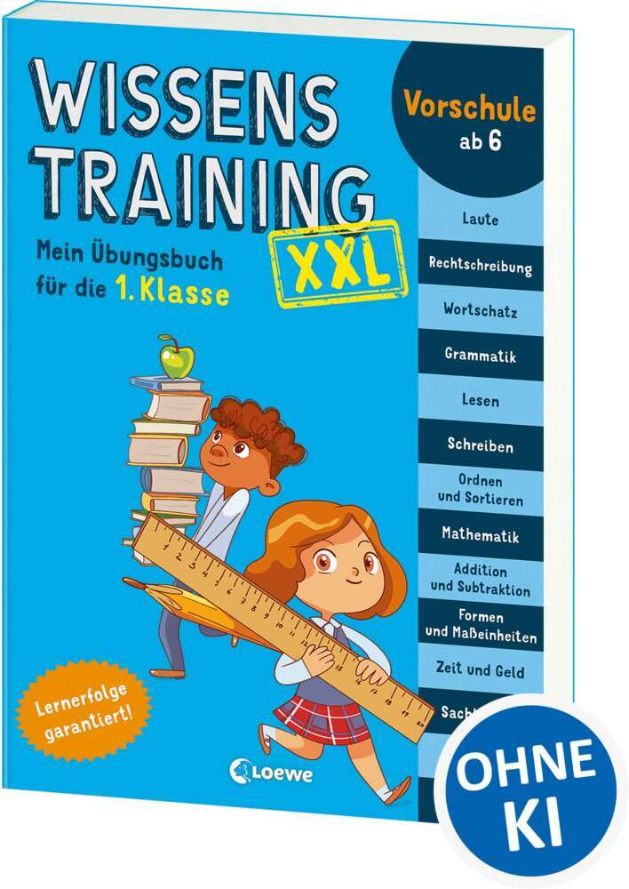 Wissenstraining XXL - Mein Übungsbuch für die 1. Klasse (Lisa Trumbauer)