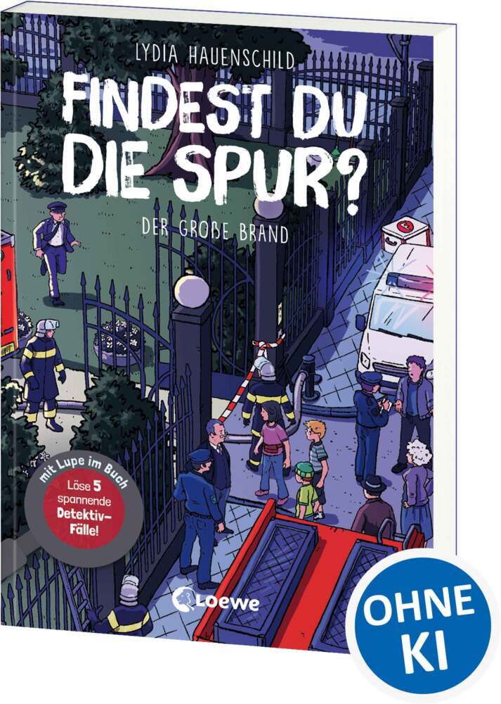 Findest du die Spur? - Der große Brand (Lydia Hauenschild)