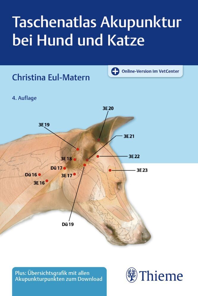 Taschenatlas Akupunktur bei Hund und Katze (Christina Eul-Matern)