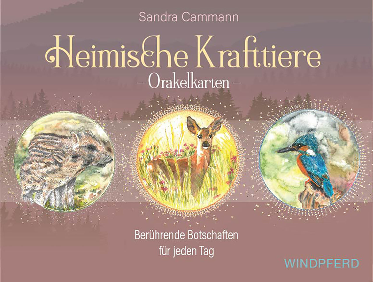 Heimische Krafttiere, 55 Teile (Sandra Cammann)