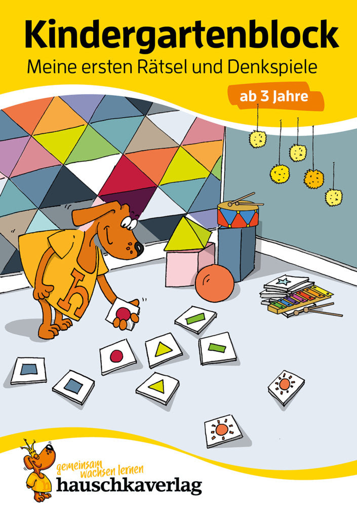 Kindergartenblock ab 3 Jahre - Meine ersten Rätsel und Denkspiele (Ulrike Maier)