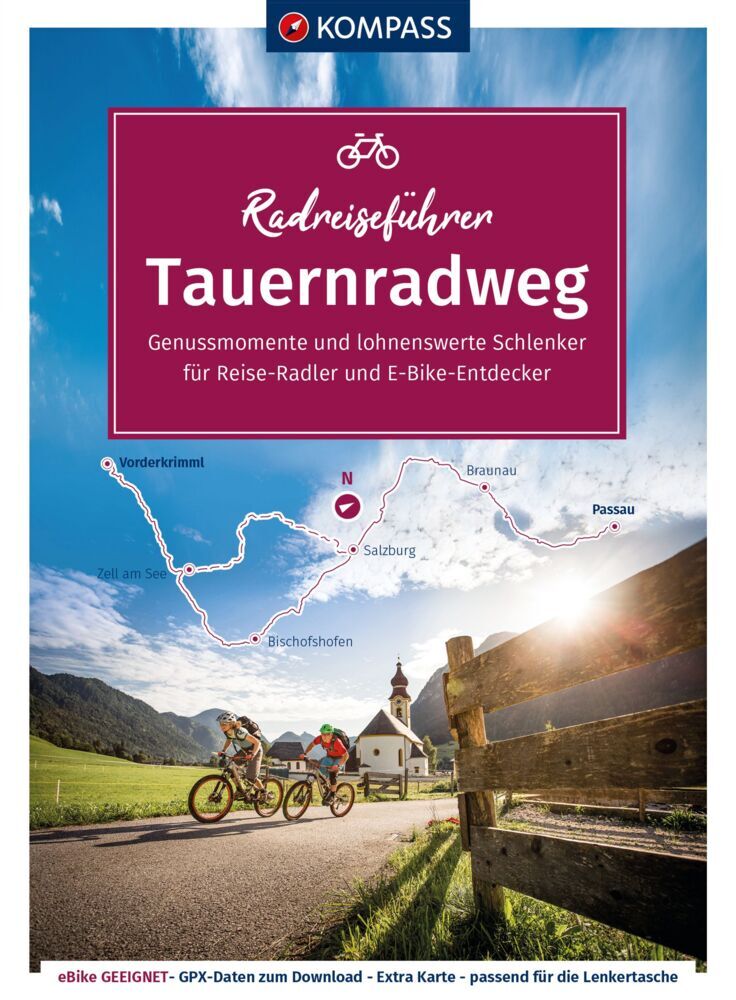 KOMPASS Radreiseführer Tauernradweg (Kristina Erhard)
