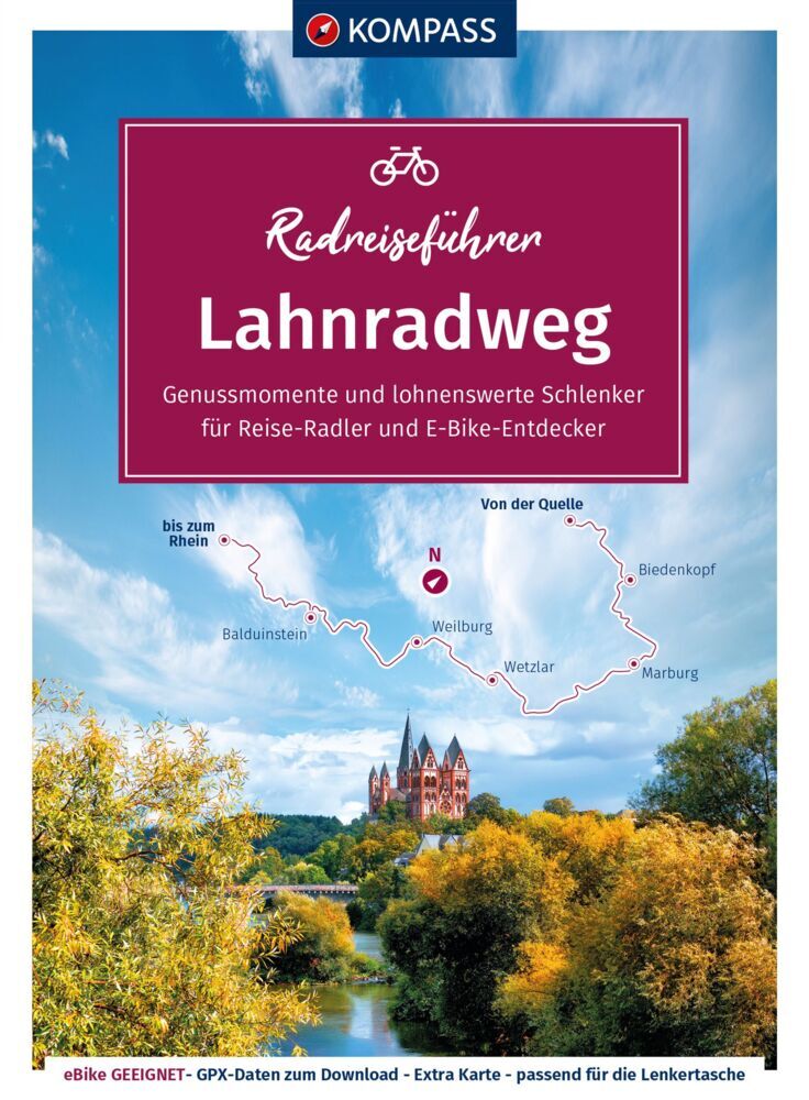 KOMPASS Radreiseführer Lahnradweg (Raphaela Moczynski)