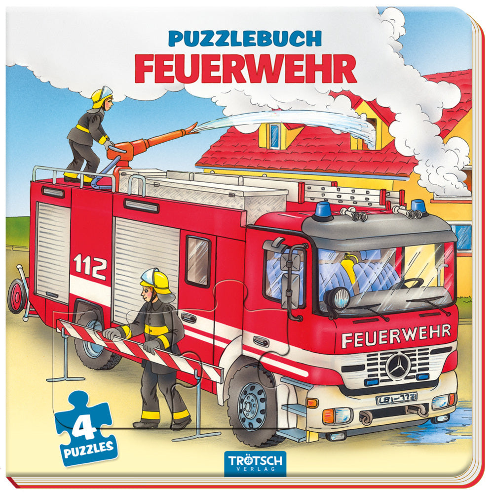 Trötsch Pappenbuch Puzzlebuch Feuerwehr (Trötsch Verlag Gmbh & Co. Kg)