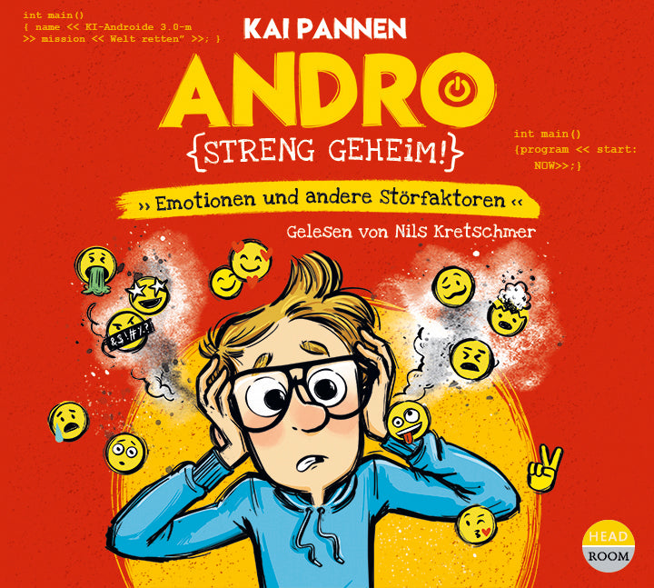 Andro, streng geheim! - Emotionen und andere Störfaktoren (Teil 2), 1 Audio-CD (Kai Pannen)