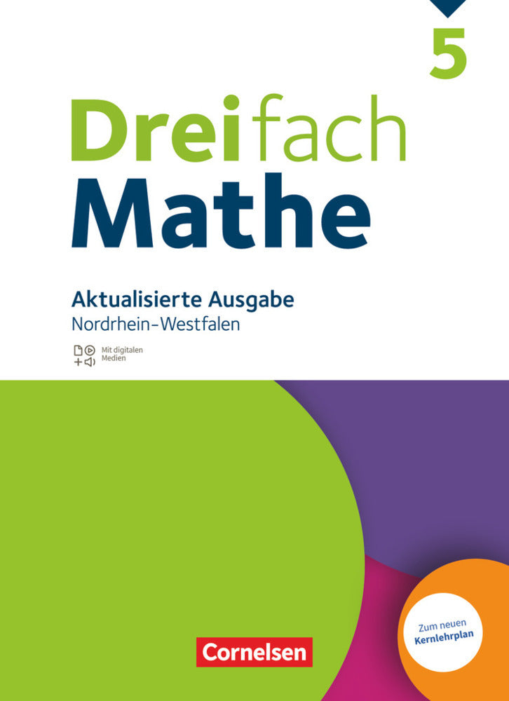 Dreifach Mathe - Nordrhein-Westfalen - Ausgabe 2022 - 5. Schuljahr (Tim Kaste)