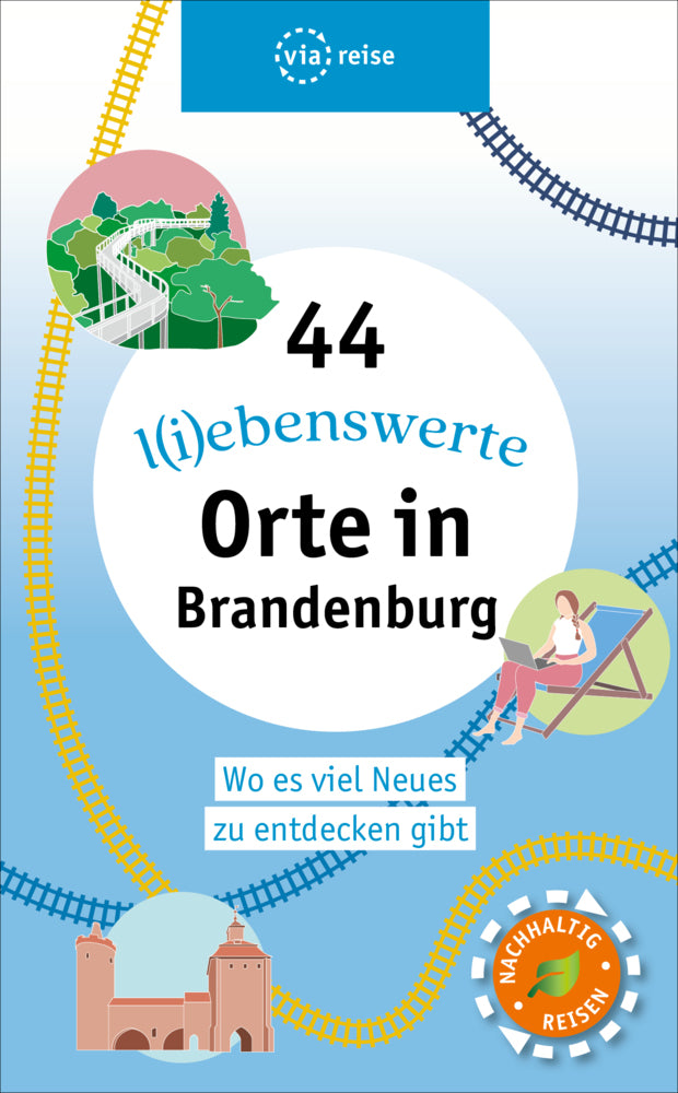 44 l(i)ebenswerte Orte in Brandenburg (Ulrike Wiebrecht)