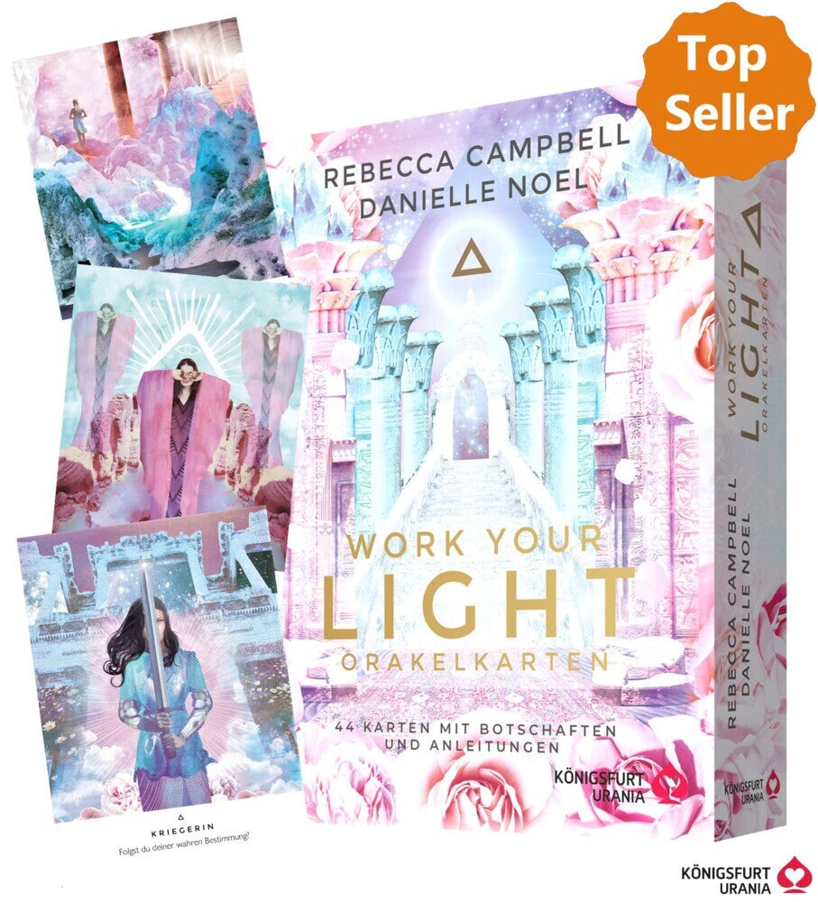 Work Your Light Orakel, m. 1 Buch, m. 1 Beilage (Rebecca Campbell)