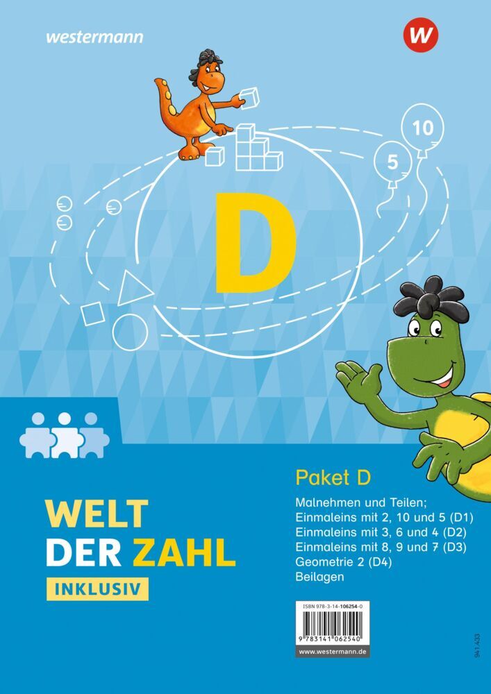 Welt der Zahl Inklusiv - Ausgabe 2021 (Kerstin Rüter)