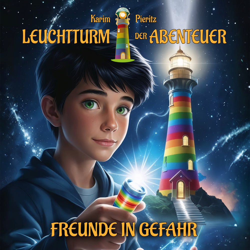 Leuchtturm der Abenteuer Freunde in Gefahr - Spannendes und lustiges Hörbuch für Kinder ab 8-10 Jahren für Jungen und Mädchen, Audio-CD (Karim Pieritz)