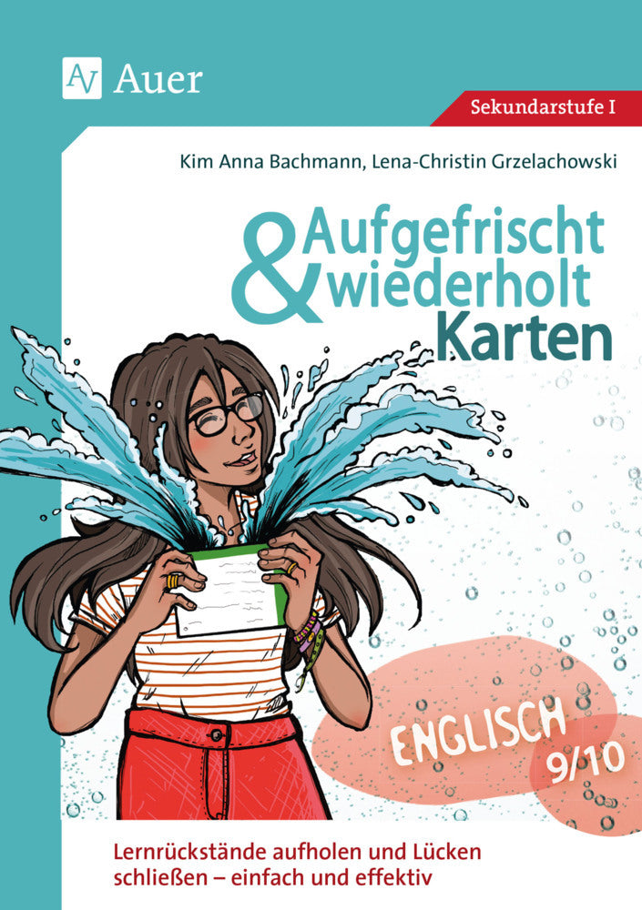 Aufgefrischt-und-wiederholt-Karten Englisch 9-10, m. 1 Beilage (Kim Anna Bachmann)