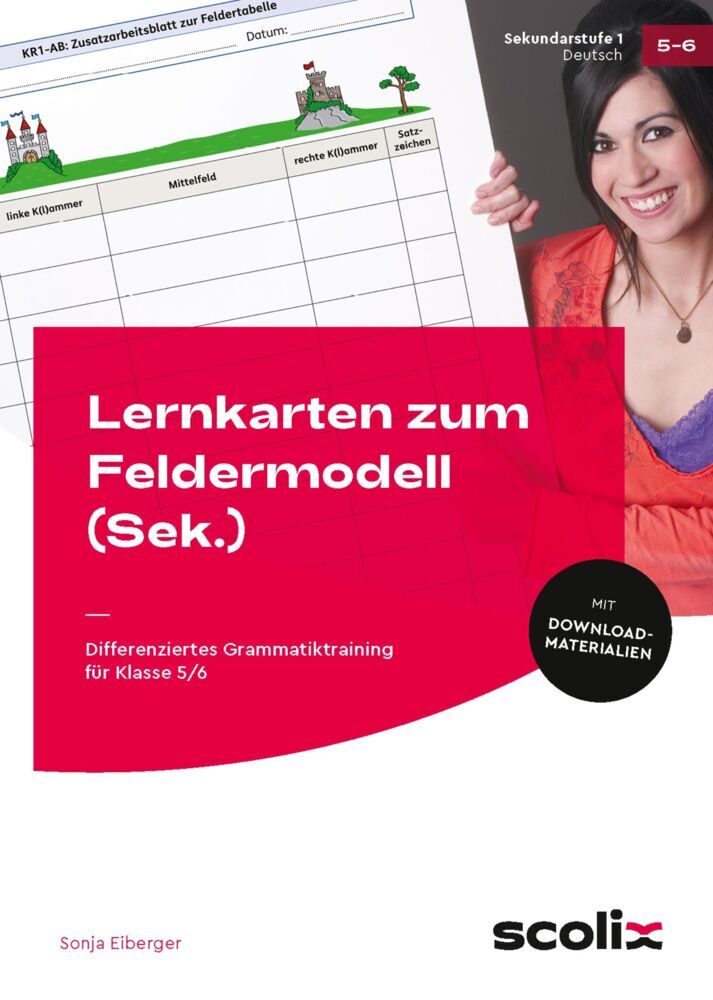Lernkarten zum Feldermodell (Sek.), m. 1 Beilage (Sonja Eiberger)