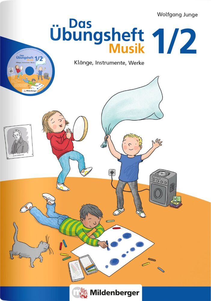 Das Übungsheft Musik 1/2, m. 1 Audio-CD (Wolfgang Junge)