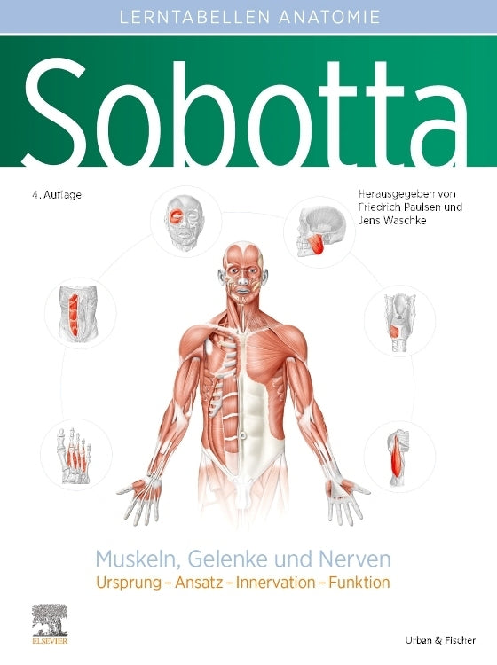 Sobotta Lerntabellen Anatomie Muskeln, Gelenke und Nerven (Jens Waschke)