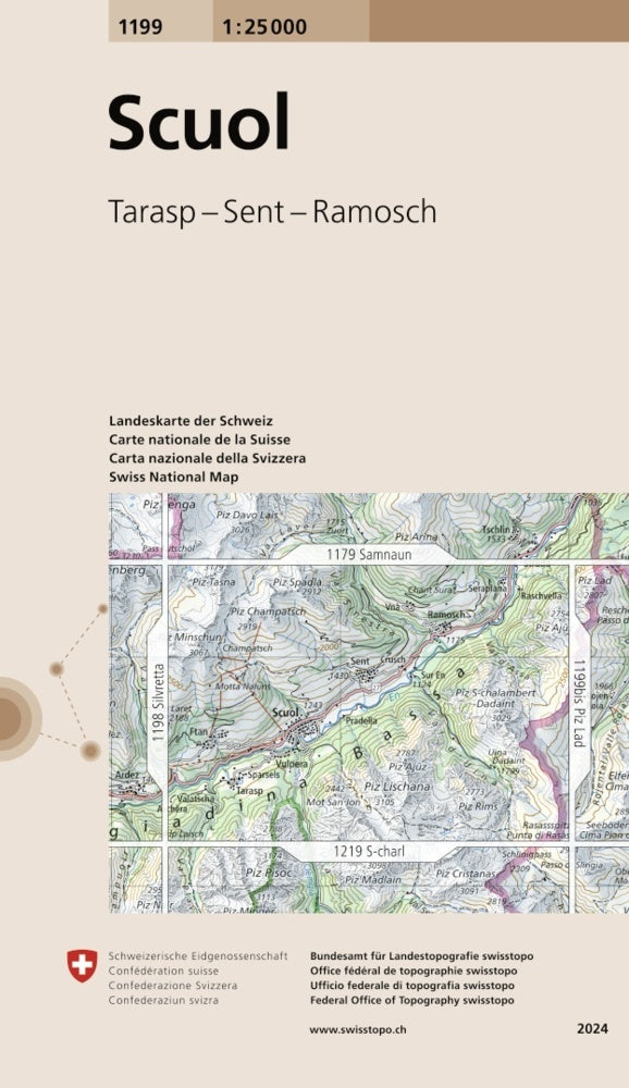 1199 Scuol (Bundesamt Für Landestopografie Swisstopo)
