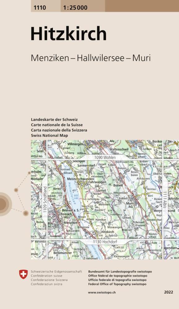 1110 Hitzkirch (Bundesamt Für Landestopografie Swisstopo)