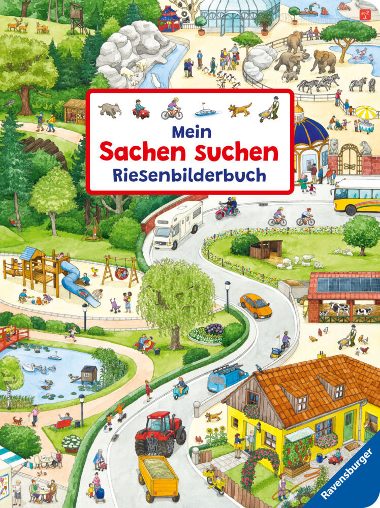 Mein Sachen suchen Riesenbilderbuch (Susanne Gernhäuser)