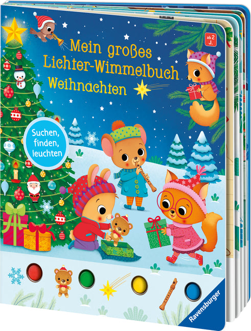 Mein großes Lichter-Wimmelbuch: Weihnachten (Sandra Grimm)