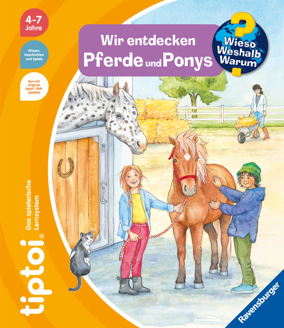 tiptoi® Wieso? Weshalb? Warum? - Wir entdecken Pferde und Ponys (Susanne Gernhäuser)