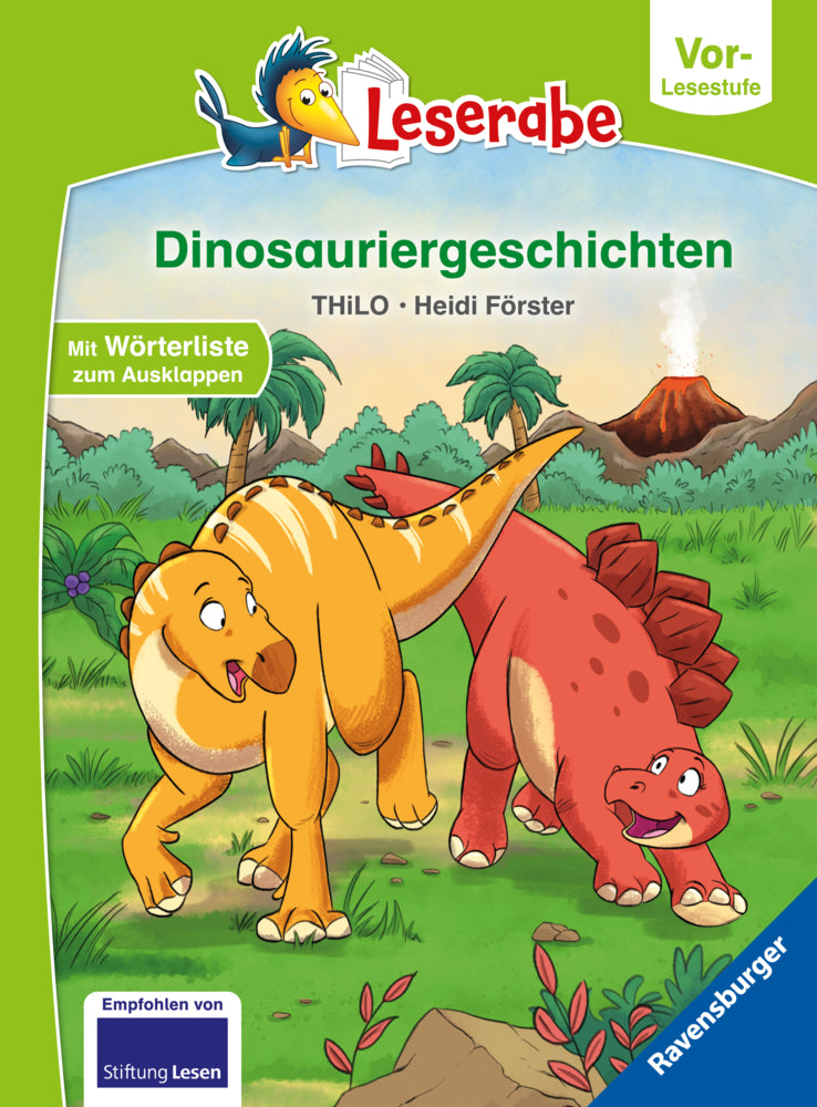 Leserabe Vor-Lesestufe - Dinosauriergeschichten (Thilo)
