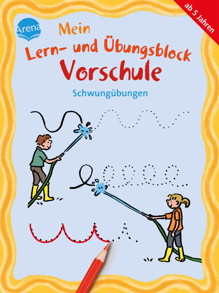 Mein Lern- und Übungsblock Vorschule. Schwungübungen (Edith Thabet)