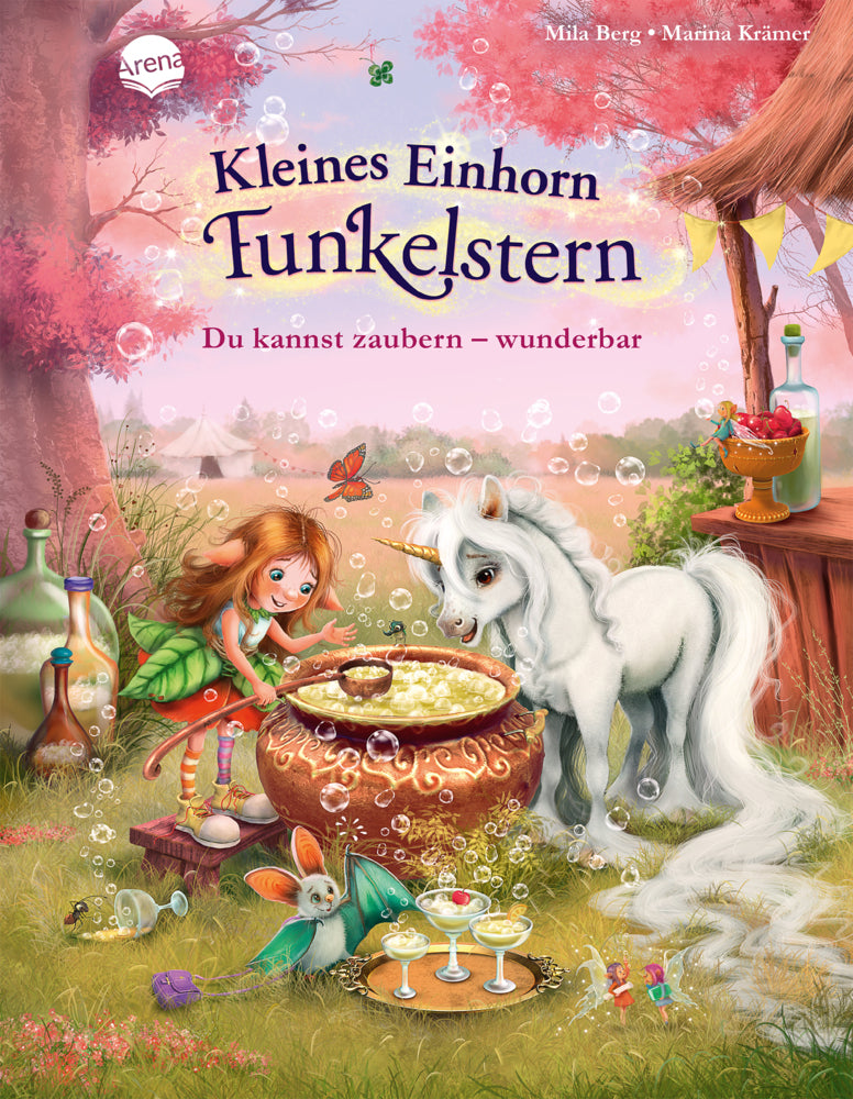 Kleines Einhorn Funkelstern (4). Du kannst zaubern - wunderbar (Mila Berg)