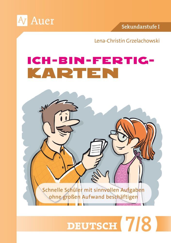 Ich-bin-fertig-Karten Deutsch Klassen 7-8 (Lena-Christin Grzelachowski)
