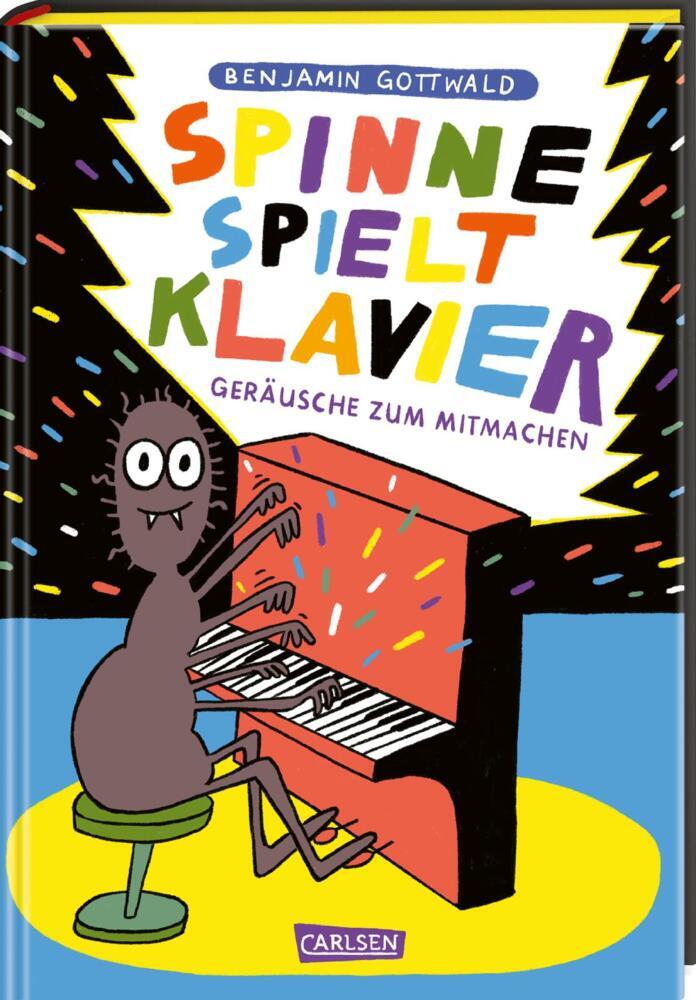 Spinne spielt Klavier (Benjamin Gottwald)