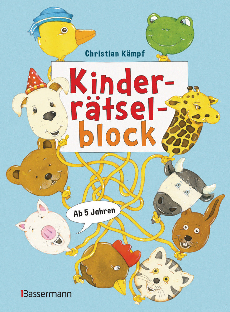 Kinderrätselblock. Ab 5 Jahren (Christian Kämpf)