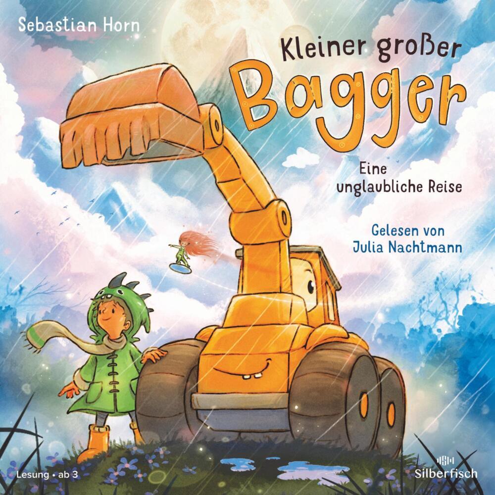 Kleiner großer Bagger - Eine unglaubliche Reise, 1 Audio-CD (Sebastian Horn)
