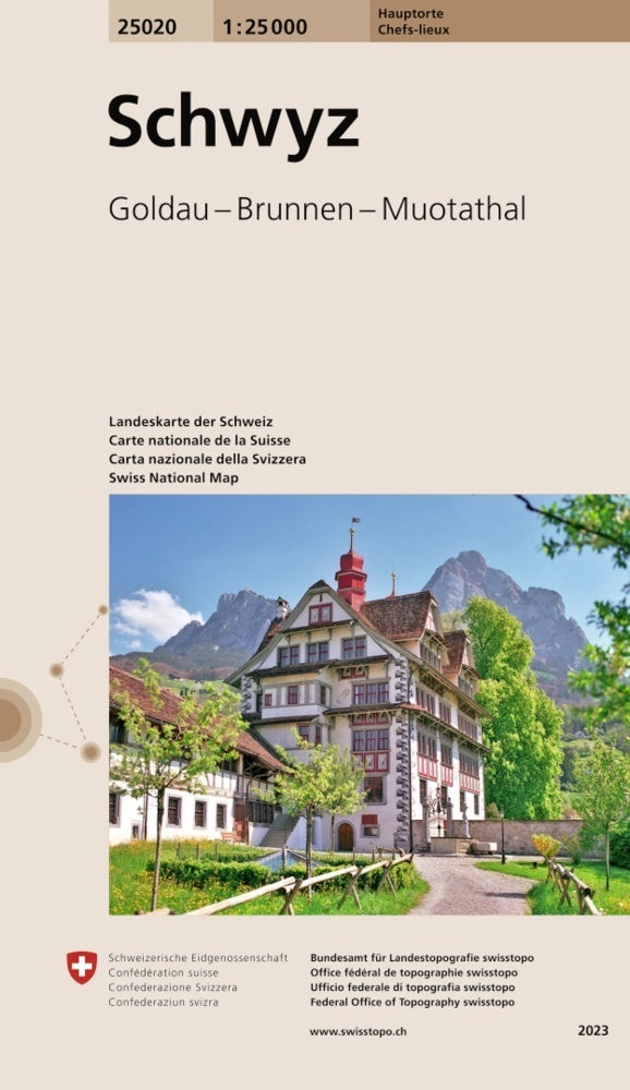 25020 Schwyz (Bundesamt Für Landestopografie Swisstopo)