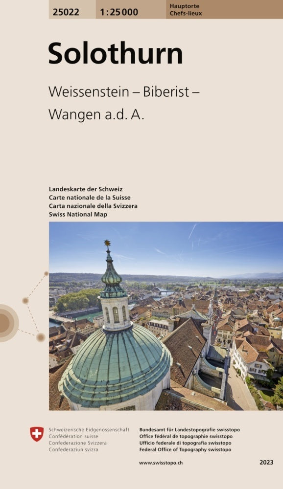 25022 Solothurn (Bundesamt Für Landestopografie Swisstopo)