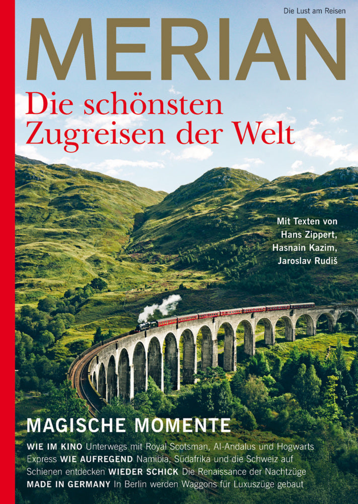 MERIAN Die schönsten Zugreisen der Welt 10/2022 (Jahreszeiten Verlag)